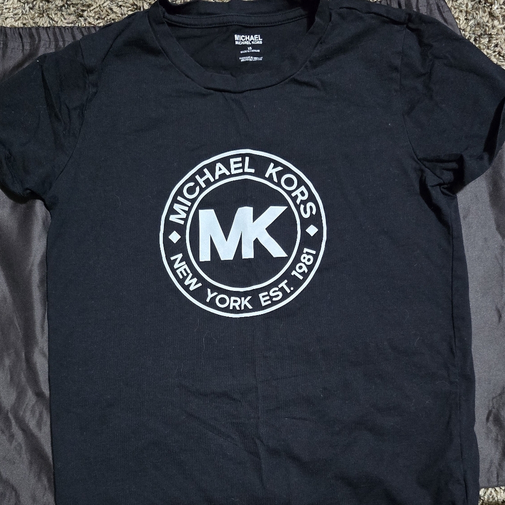 Womens Michael Kors black t-shirt